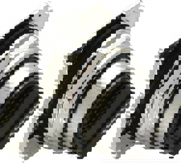 Selector Switch: 2 Positions, Maintained (MA) - Momentary (MO), 0.5 Amp, Black Knob